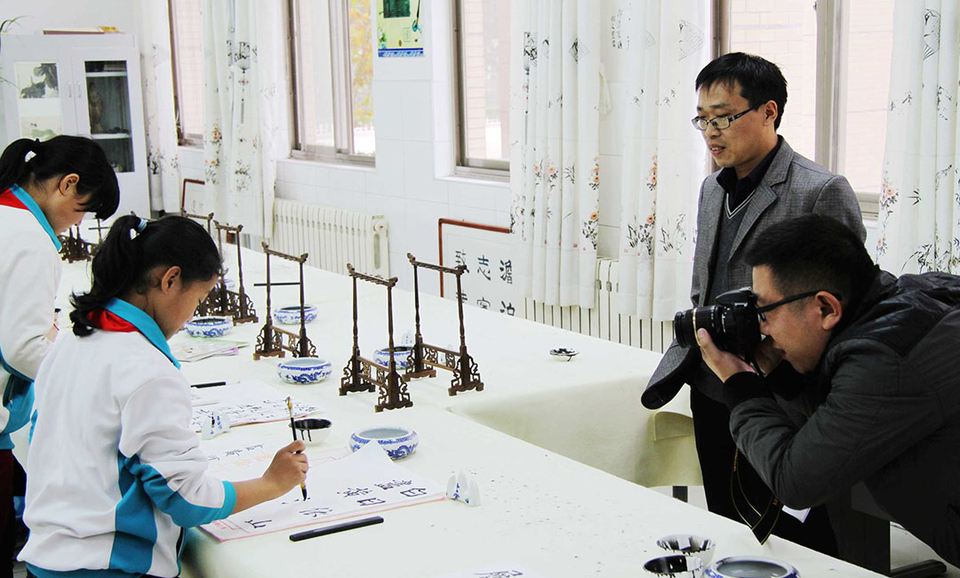 甘孜常州书法教育微网站开发案例